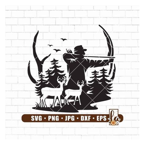 Deer Hunting Svg Deer Hunter Svg Outdoor Hunting Svg H Inspire