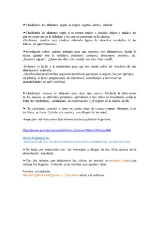 Alimentacion Saludable PDF