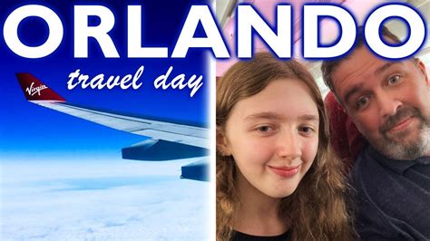 Orlando Florida Travel Day Vlog Virgin Atlantic MANCHESTER MCO