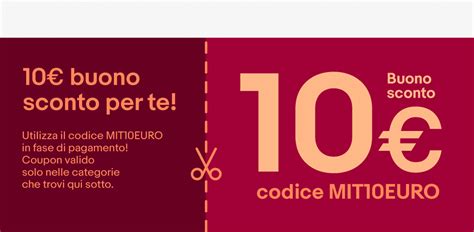 Ebay Codice Sconto Mit Euro Offerta Gizblog