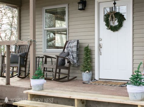 A Rustic Christmas Front Porch Tour Blog Hop North Country Nest