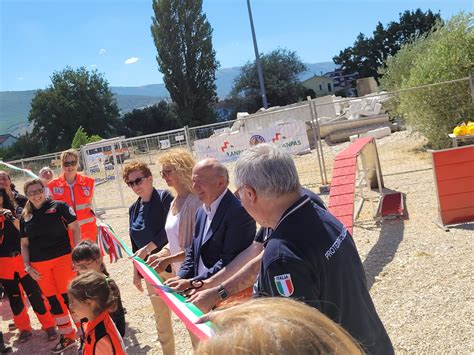 Protezione Civile Inaugurate Tre Nuove Strutture Di Addestramento