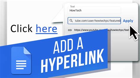 How To Add A Hyperlink In Google Docs How To Link To A Website From