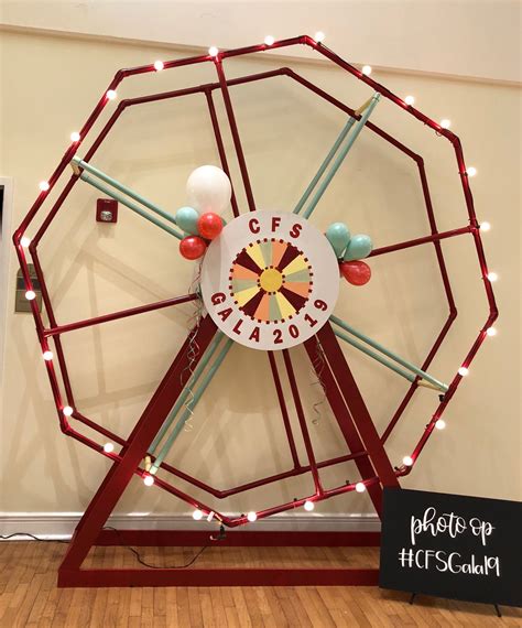 Our Pic Diy Ferris Wheel Party Prop Carnival Themed Party Carnival