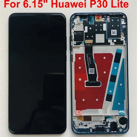 Marco Pantalla Lcd Original Para Huawei P30 Lite Piezas De Montaje De Digitalizador Con Panel