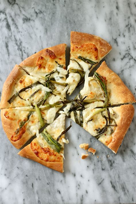 Grilled Green Onion Pizza Perpetually Hungry