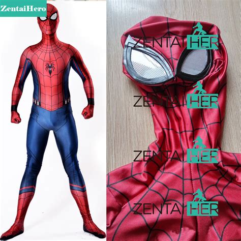 Spider Man Homecoming Costume Spandex Zentai Superhero Costume