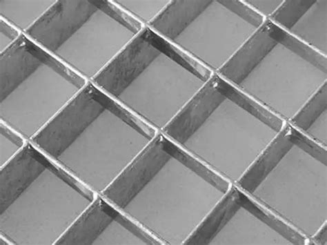 press locked steel grating facades platforms stairs