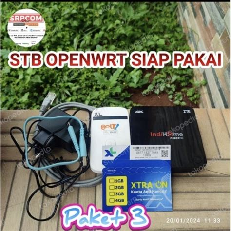 Jual Stb Openwrt Lengkap Paket 3 Shopee Indonesia