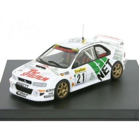 Subaru Impreza 21 Rallye Monte Carlo 1998 Kremer Wicha Trofeu T1106