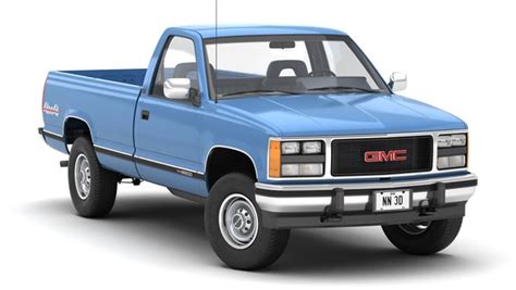 1988 Gmc Sierra 2500 Model Turbosquid 1821964