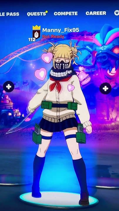 Fortnite Himiko Toga Glee Emote Shorts Fortnite Fortniteshorts Youtube