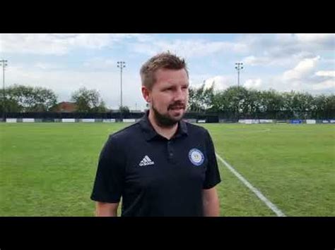 Adam Lakeland Reaction Farsley Celtic Vs Curzon Ashton Vanarama