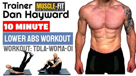 10 Minute Lower Abs Workout Abs Blast Lower Ab Routine