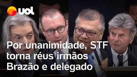 Por Unanimidade Stf Torna Réus Irmãos Brazão E Delegado 18 06 2024