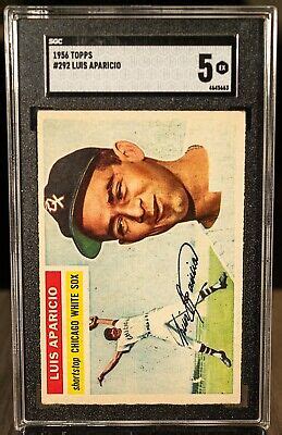 Luis Aparicio Topps Hof Chicago White Sox Sgc Ebay