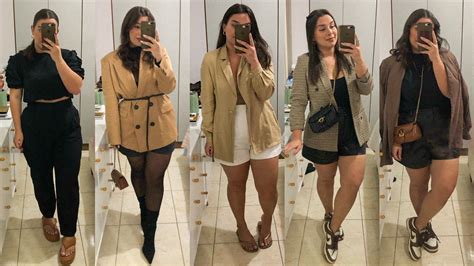 Uma Semana De Looks Reais Trabalho E Lazer YouTube