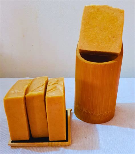 Handmade Turmeric Soap Bar Natural And Plant Based