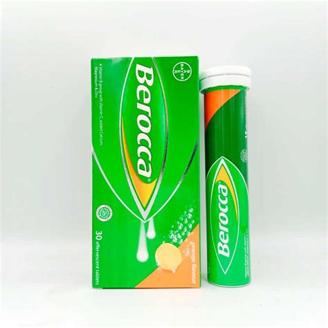 Berocca Effervescent Tablet 15 S 30 S Orange Flavour EXP 02 26