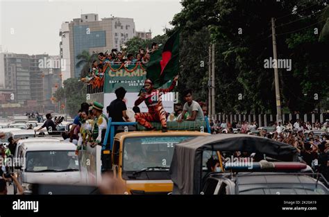 Bangladesh Women S National Football Team Returns Dhaka After Won Saff