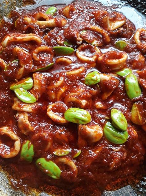 Resepi Pilihan Sambal Petai Sotong Paling Enak Iluminasi