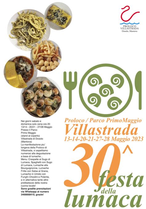 Festa Della Lumaca Villastrada Di Dosolo MN