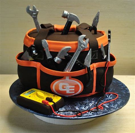 Electrician Tool Bag Anniverssary Cake Tools The Cake Zone Flickr