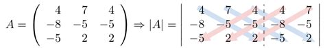 Determinantes Método de Sarrus totumat