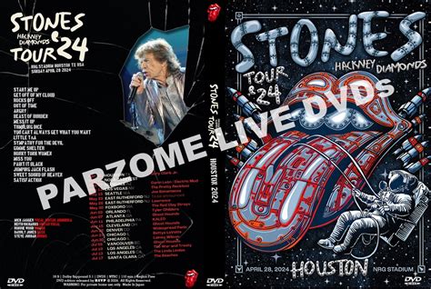 The Rolling Stones Houston Tx 2024 Dvd Ebay