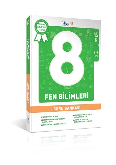 Bilfen 8 Sınıf Fen Bilimleri Biltest Soru Bankası