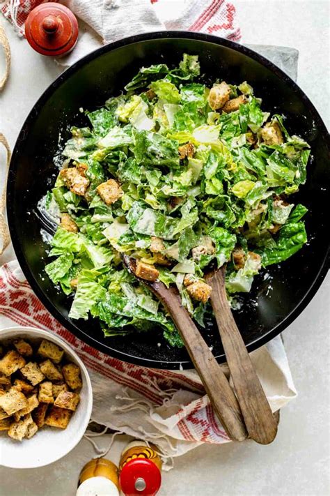 Homemade Caesar Salad Dressing Healthy Seasonal Recipes