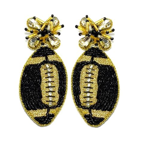 NEW Football Earrings NFL Football Gameday Earrings New - Etsy