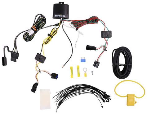 2023 Kia Sportage T One Vehicle Wiring Harness With 4 Pole Flat Trailer