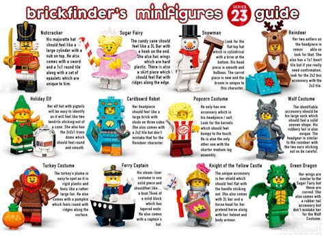 Brickfinder LEGO Collectible Minifigure Series 23 71034 Ultimate Feel