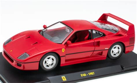 Modellino In Miniatura Ferrari F Burago Stradale Blu Rfr Sport