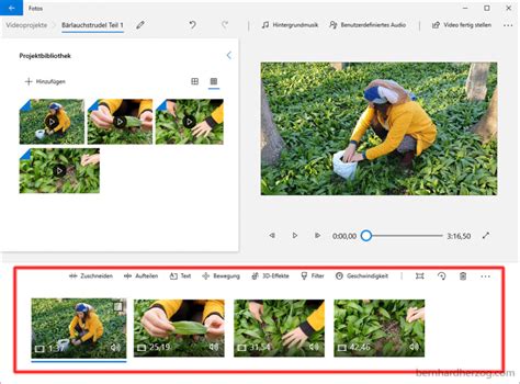 Videos In Schritten Schneiden Mit Windows Fotos Bernhard