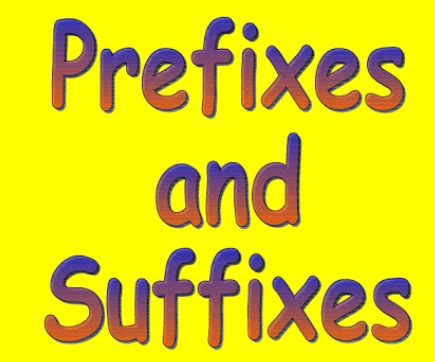 Prefixes Roots Suffixes Diagram Quizlet