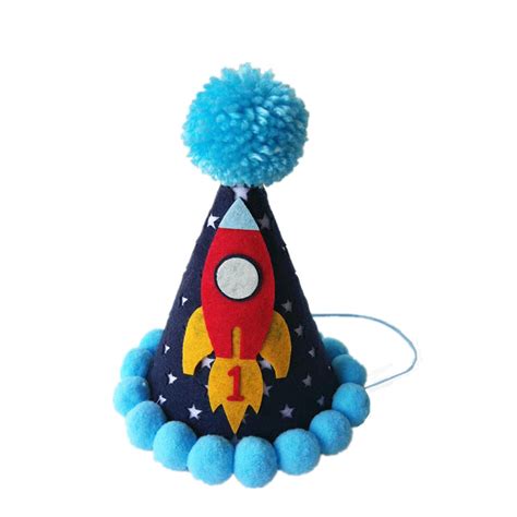 Outer Space Birthday Party Hat Etsy