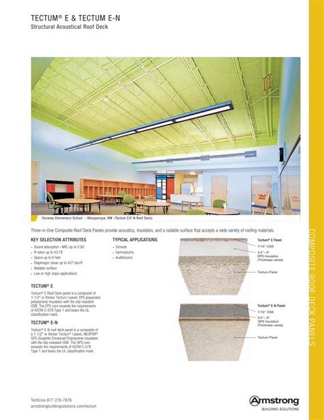 Pdf Structural Acoustical Roof Deck Armstrong Building