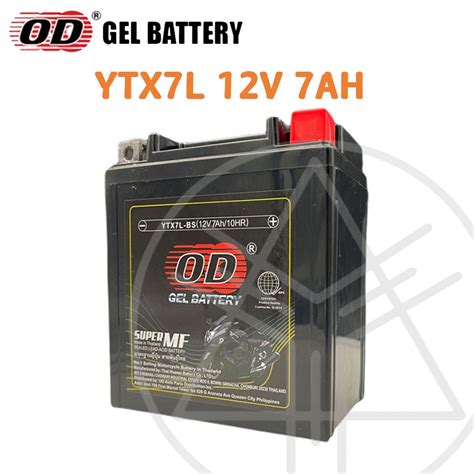 OD BATTERY YTX7L BS 12V 7AH TMX SUPREMO Made In Thailand Shopee