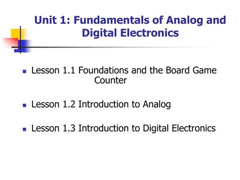 Ppt Digital Electronics Overview Powerpoint Presentation Free