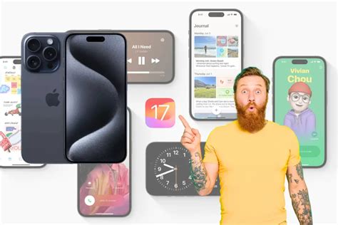 L arrivée tant attendue d iOS 17 découvrez les nouvelles fonctionnalités
