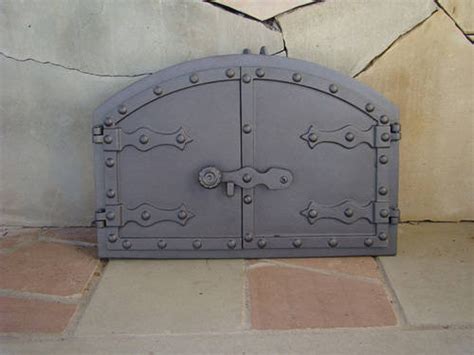 Bbqrolling Cast Iron Pizza Oven Door Bread Oven Doors Fire Etsy