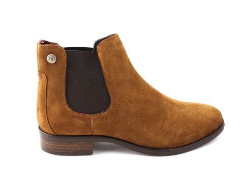 Damen Stiefelette Wild Leder Braun Chelsea Boots Herbstschuhe Echtleder