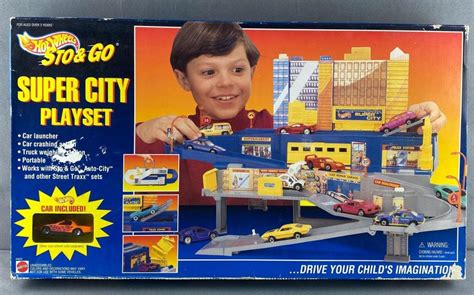 Sold Price Hot Wheels Sto Go Super City Playset August Am Cdt