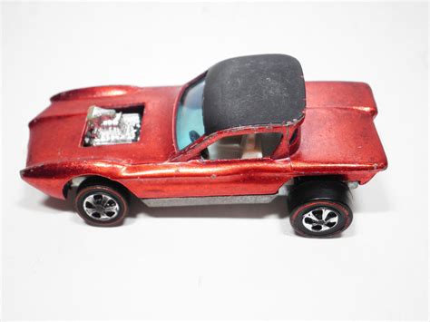 Hot Wheels Redline Python Red Hk Base Original Vintage Etsy
