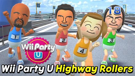 Wii パーティー U メガスゴロク 4人の熾烈な順位争い 誰が勝者なのか Wii Party U Highway Rollers