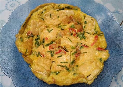 Resep Dadar Tahu Telur Oleh Fahira Cookpad