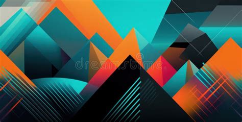 Abstract Colorful Graphic Background Wallpaper Stock Illustration ... 