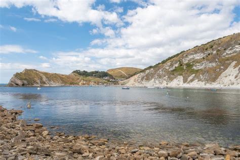 Lulworth cove stock image. Image of idyllic, outdoors - 164576435